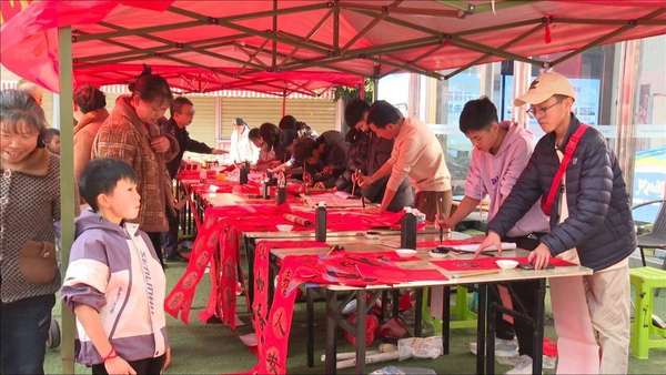 普定县新春年货节火热开市