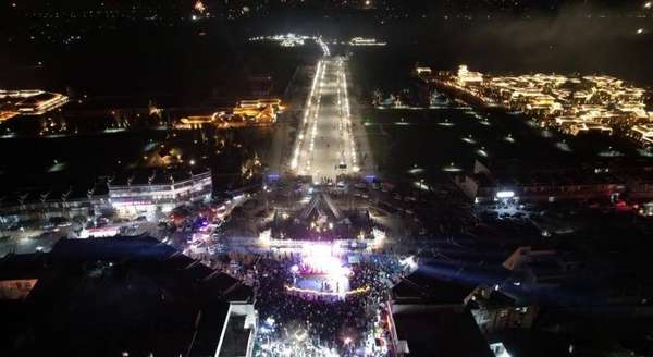 汉风古韵古城(安徽固镇：汉风古韵耀垓下乡音乡情贺新春)