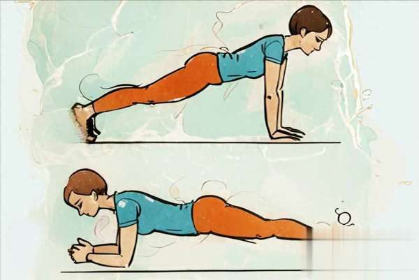 男人必练的三个动作(男士必练3个黄金动作：深蹲+俯卧撑+平板支撑，增肌减脂抗衰老)