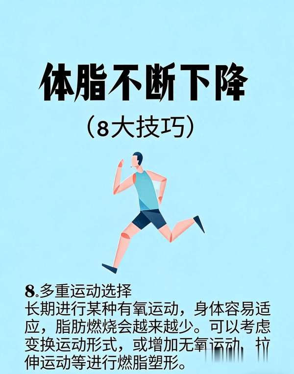 体脂怎么减最有效方法(亲测有效！8个方法让体脂不断下降)