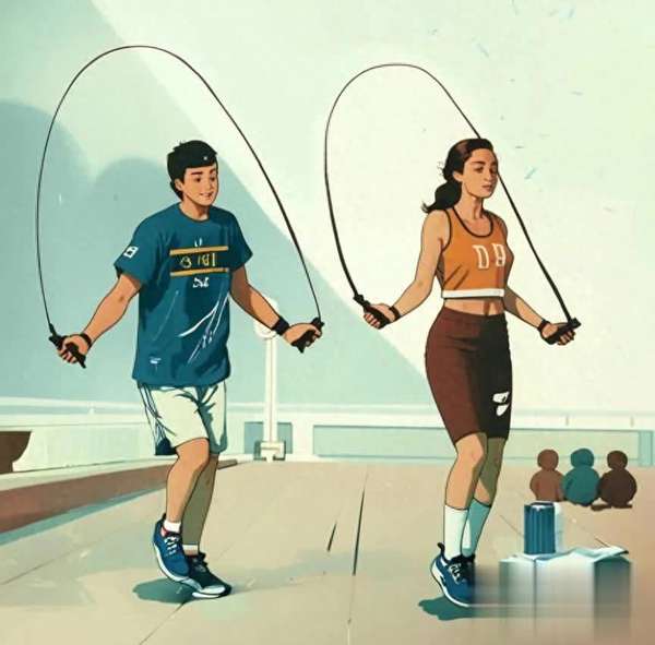 骨科医生谈跳绳(拒绝跳绳伤膝盖！骨科医生改良无跳跃燃脂法，大体重友好)