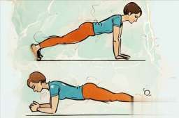 男士必练3个黄金动作：深蹲+俯卧撑+平板支撑，增肌减脂抗衰老